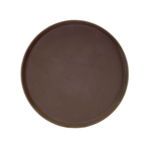 16" Round Tray Brown / 12