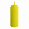 Wide-Mouth / Squeeze Bottle / 16 Oz / Yellow / 6