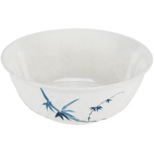 Blue Bamboo 72 oz. Round Melamine Swirl Bowl - 12/Case