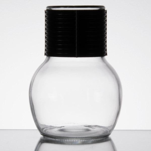 11.5 Oz / Glass Bottle Server w/ Black Band / 24