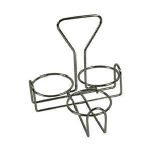 3 Holes Condiment Jar Holder / 48
