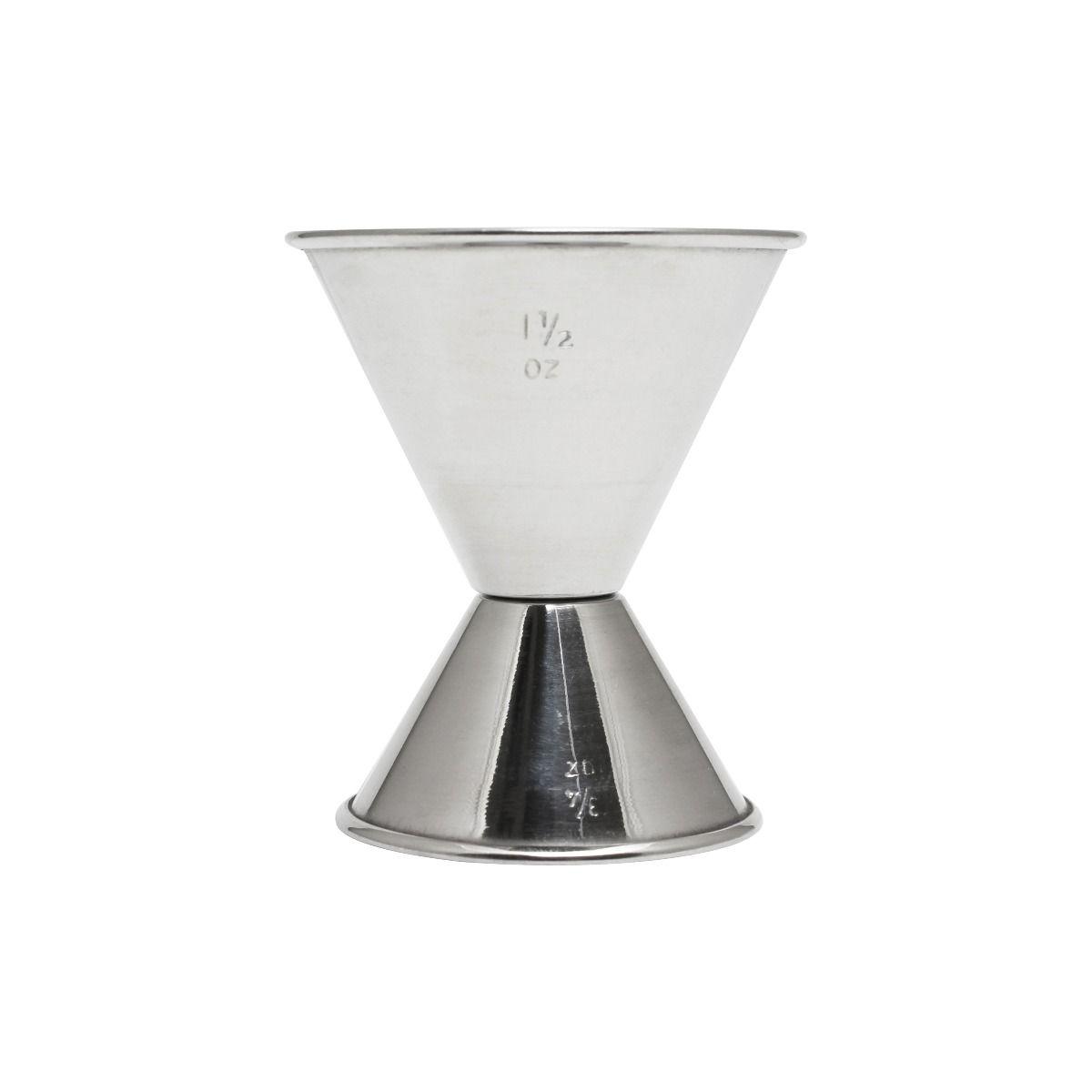 3/4 & 1 1/2 Oz / Stainless Jigger