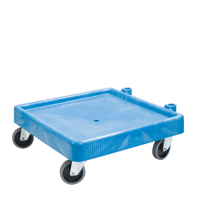 E-Z Glide Rack Dolly/Blue