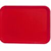 Fast Food Tray / 12 X 16" Rectangle / Red / 12