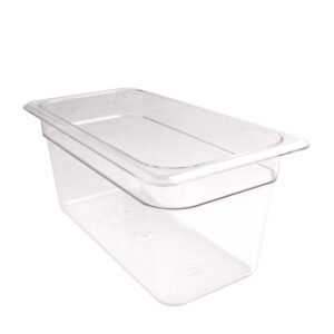 1/3 Size 6" Deep Pan / Clear