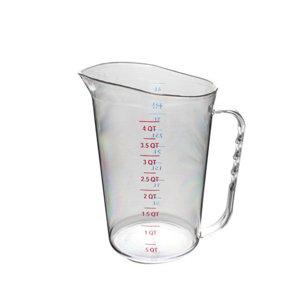 4 Qt/4 L/Poly Measuring Cup/12