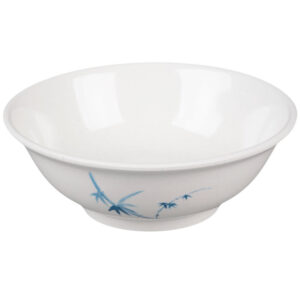Blue Bamboo 32 oz. Round Melamine Rimless Bowl - 12/Case