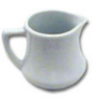 3.75 Oz Creamer White *