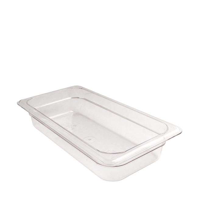 1/3 Size 2.5" Deep Pan / Clear