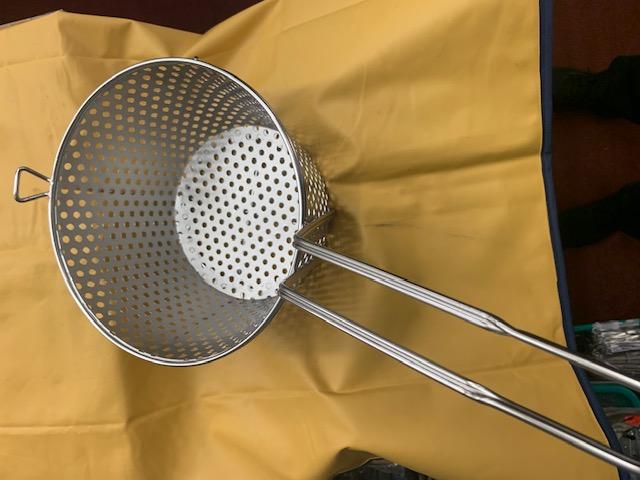 11.5" Punch Hole S/S / Round Basket / 沖孔