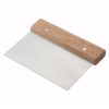 Dough Scraper, Wooden Handle, S/S Blade
