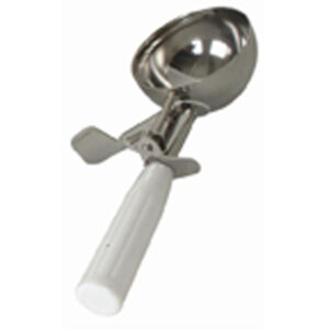 5 1/3 Oz Ice Cream Disher/  White