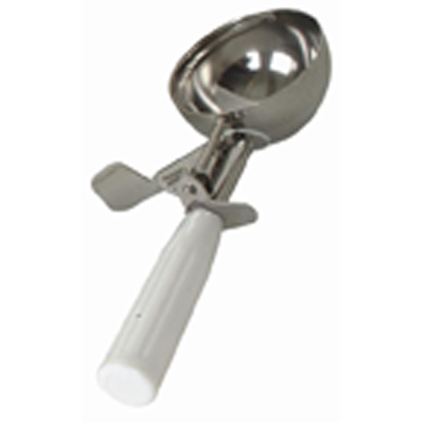 5 1/3 Oz Ice Cream Disher/  White