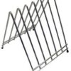 Cutting Board Rack, 6 Slots, Chrome Plat