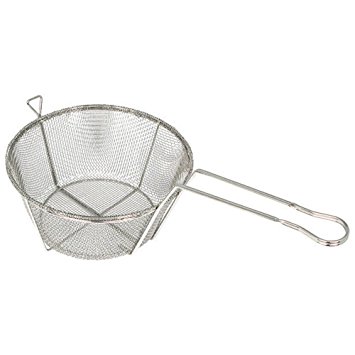 10.5" Round Wire Fry Basket / 20