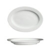 12" X 8 5/8" Oval Platter / 18