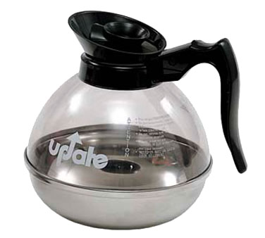64 Oz / Plastic / S/S Base / Decanter / 6