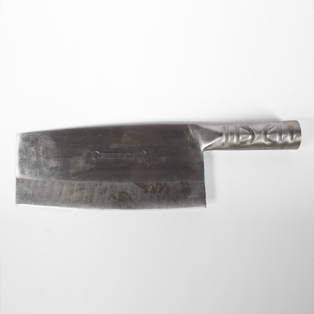 #2 S/S Chopping Knife Metal Handle Double Lion Brand