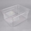 1/2 Size 6" Deep Polycarbonate Food Pan
