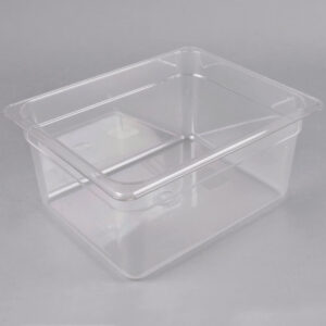 1/2 Size 6" Deep Polycarbonate Food Pan