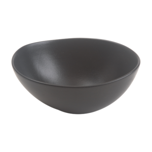 6 1/2" Egg Shape Bowl/Blk/36