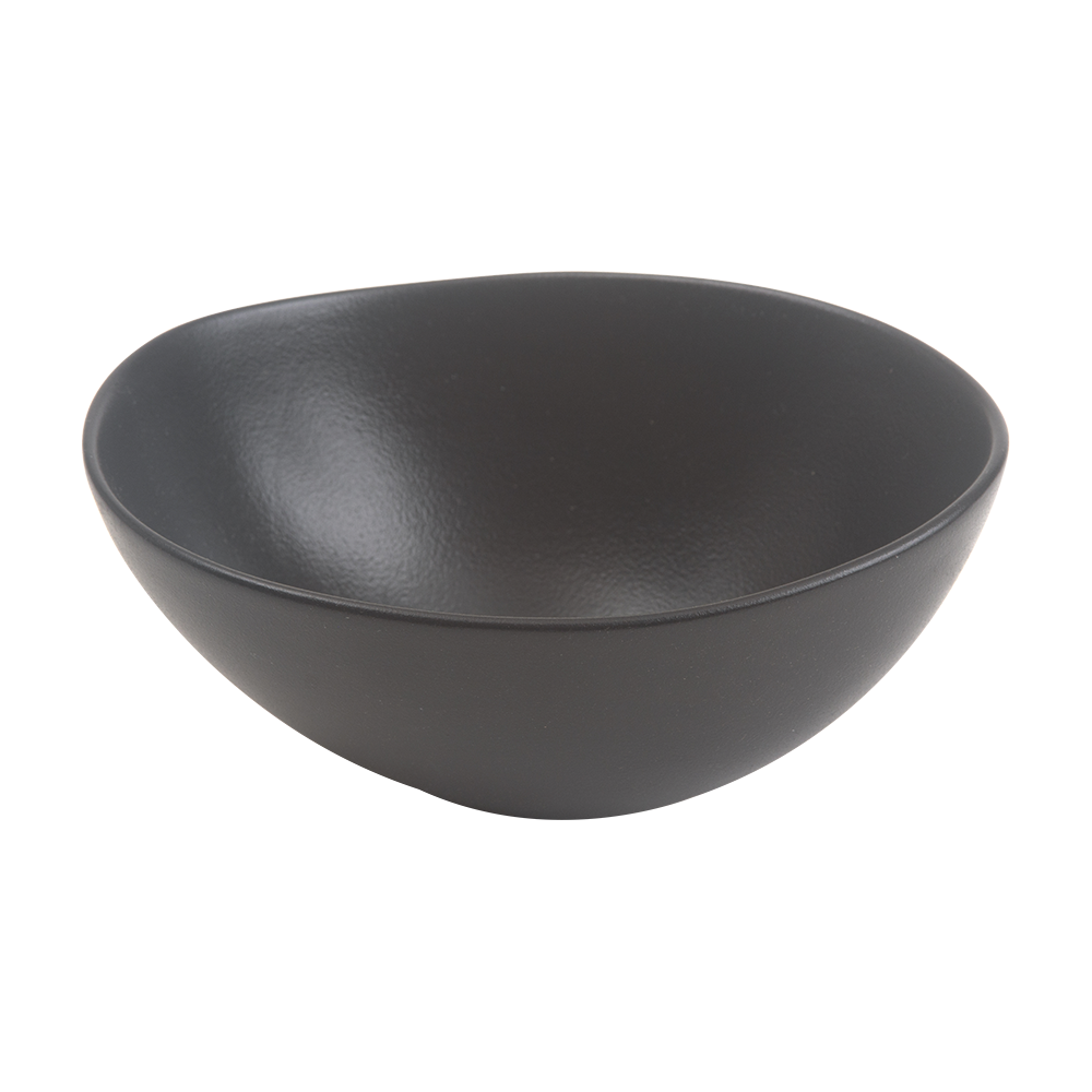 6 1/2" Egg Shape Bowl/Blk/36