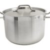 12 Qt Stock Pot Stainless Pot w/ Lid