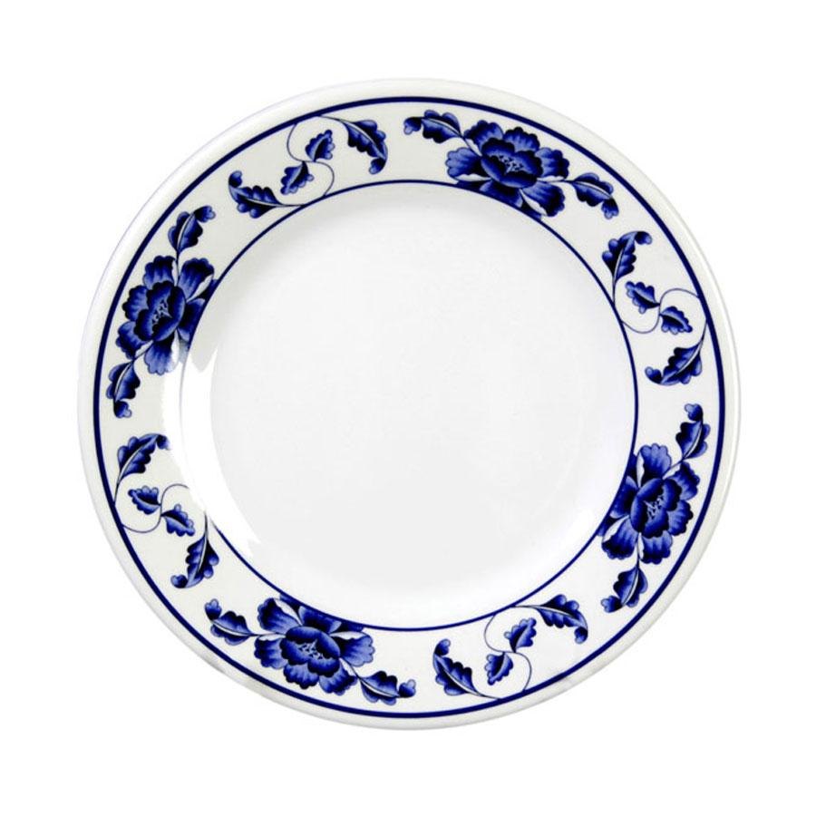 6" Round Plate / Lotus / 24
