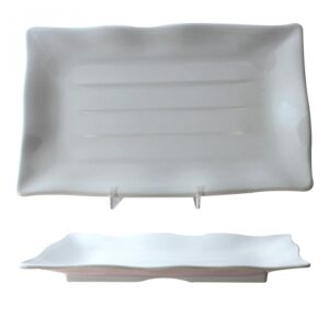 13 1/2" x 9 1/8" Wave Rectangular Plate