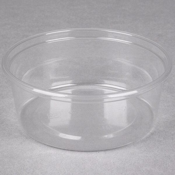 8 Oz Clear Deli Container / Cup Only / PP / 500