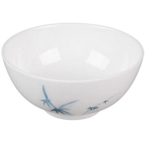 Blue Bamboo 39 oz. Round Melamine Rice Bowl - 12/Case