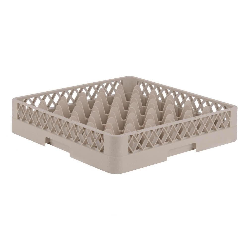 36 Compartment Glass Rack Beige