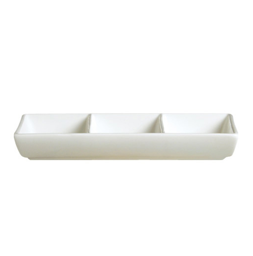 9X4.25" 3 Divide Rect. Dish/36