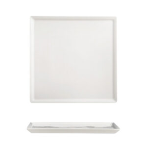 8" Flat Sq. Plate/18