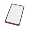 Burgundy Double‑Fold Menu Cover 8.5 x 14