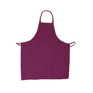 28.5 X 33" / Bib Apron / 12 / Burgandy