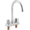 4"Deck Mount Faucet/6"Goosnck Sput