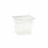 1/6 Size/6" Deep/PC Food Pan