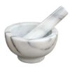 Marble Mortar & Pestle Set