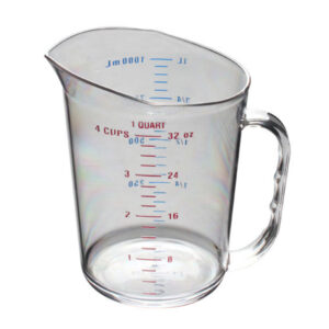 1 Qt / 1L / Plastic Measuring Cup