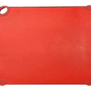 15" x 20" x 1/2" Cutting Board w/ Hook / Red