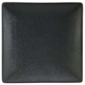 10" Sq. Coupe Plate/Blk/12