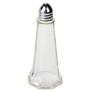 1 Oz Tower Shaker / Chrome Top / 1 Dz