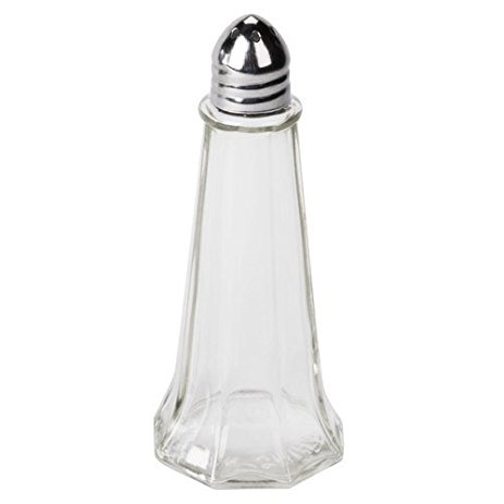 1 Oz Tower Shaker / Chrome Top / 1 Dz