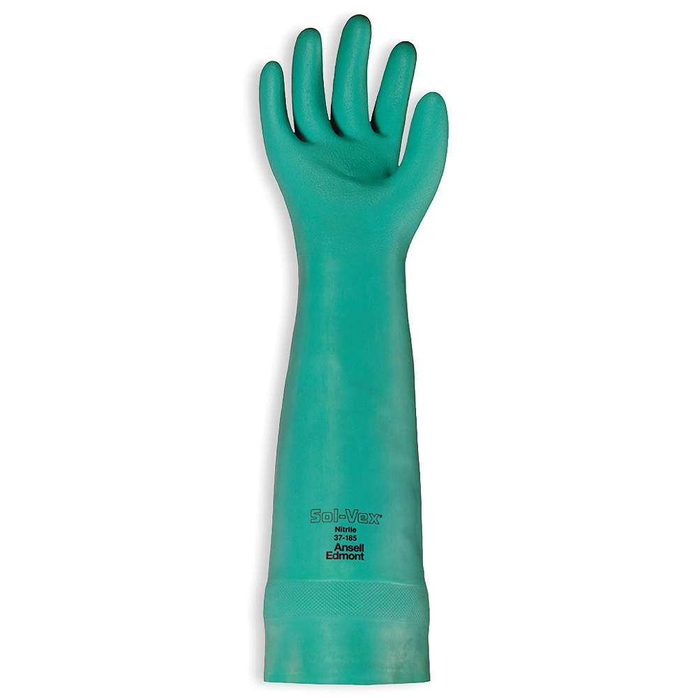 Solvex / 18" Glove / M / Size 7 / Green