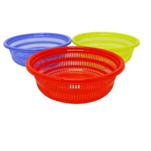 24 Cm / 9.5" Plastic Colander / 塑膠濾網籃