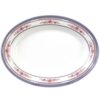 Rose Oval Melamine Platter, 16" x 11-5/8"