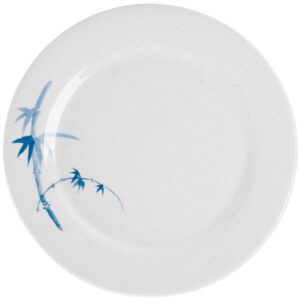 11 3/4" Plate Blue Bamboo