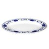 Oval Plate Lotus 14" x 10" Melamine Platter