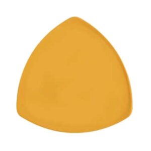 12" Triangle Plate Trop.Yellow